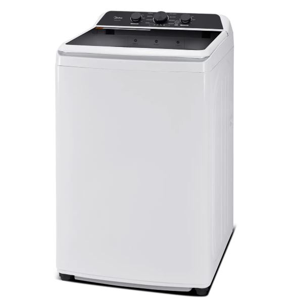 MLTW47A5BWW - Genuine OEM Midea 4.7 cu.ft. Top Load Washing Machine with 8 Pre-Set Wash Cycles